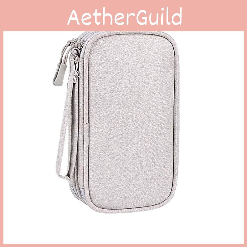 Data Bank Power Cable Storage Bag Outdoor Large Capacity Casual Handbag Fashion