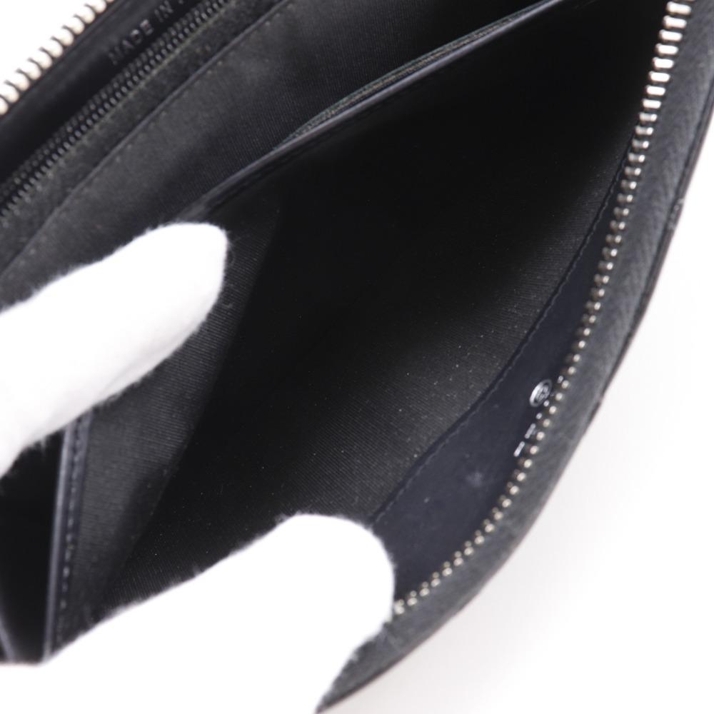 CHANEL brilliant Purse A50106 Zip Around black enamel Women Used