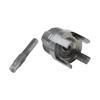 Plumbing Projects 32.5*26mm 1.27*1.02in Tapping Tool Efficient Threading For Pipes 1-piece Design For PPR Pipes Metal Material