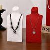 Sturdy Base Jewelry Holder with Thickened Support Ensuring Stability for Necklace Exhibition Secure Display