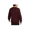 Nike Club Fashion Comfortable Crewneck Sweater Men Sweater Burgundy FQ2913-652