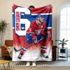 Montreal Canadiens Soft and comfortable flannel Suitable for sofas living rooms outdoor camping travel and also makes a great anniversary gift