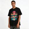 Vintage Sunset Sunglasses Coconut Tree Print Casual Tee Pure cotton T-shirt