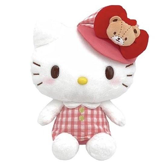 Nakajima Corporation Gingham Casket Hello Kitty M Toy