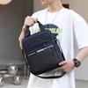 Multi-function Business Shoulder Bag Solid Color Oxford Cloth Briefcase  Streetwear