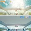 for Tesla Model Y 2025 Sunshades Roof Ice Cloth Buckle with Storage Heat Insulation Foldable Front Rear Skylight Sunroof Shade