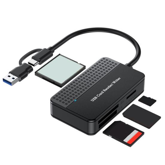 USB 3 Type in 1 Camera C 4 Card Reader Plug And Play