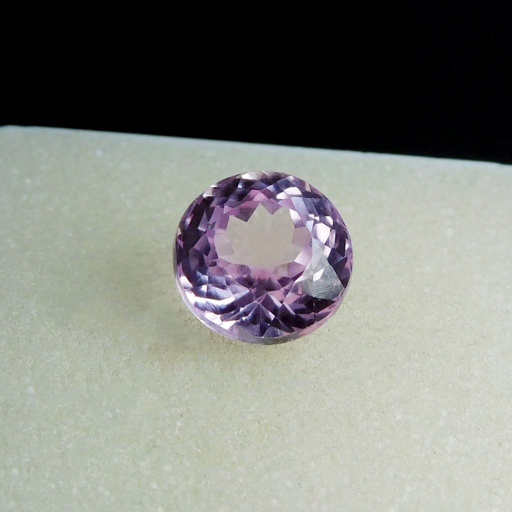 8.25 Ct Natural Ceylon Pink Sapphire Round Cut CERTIFIED Loose Gemstone M-50-Ra