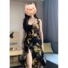 Fishing Dating Dress Floral Dress Women's Summer Slim Temperament Stylish Skirt