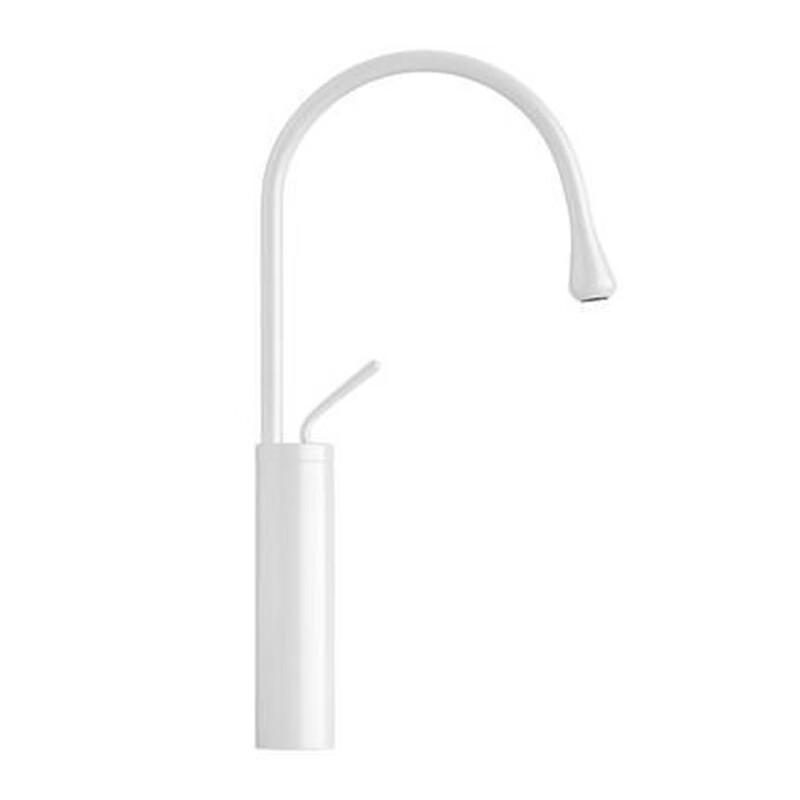 Zhongshu YLQ Tall White Waterdrop Faucet
