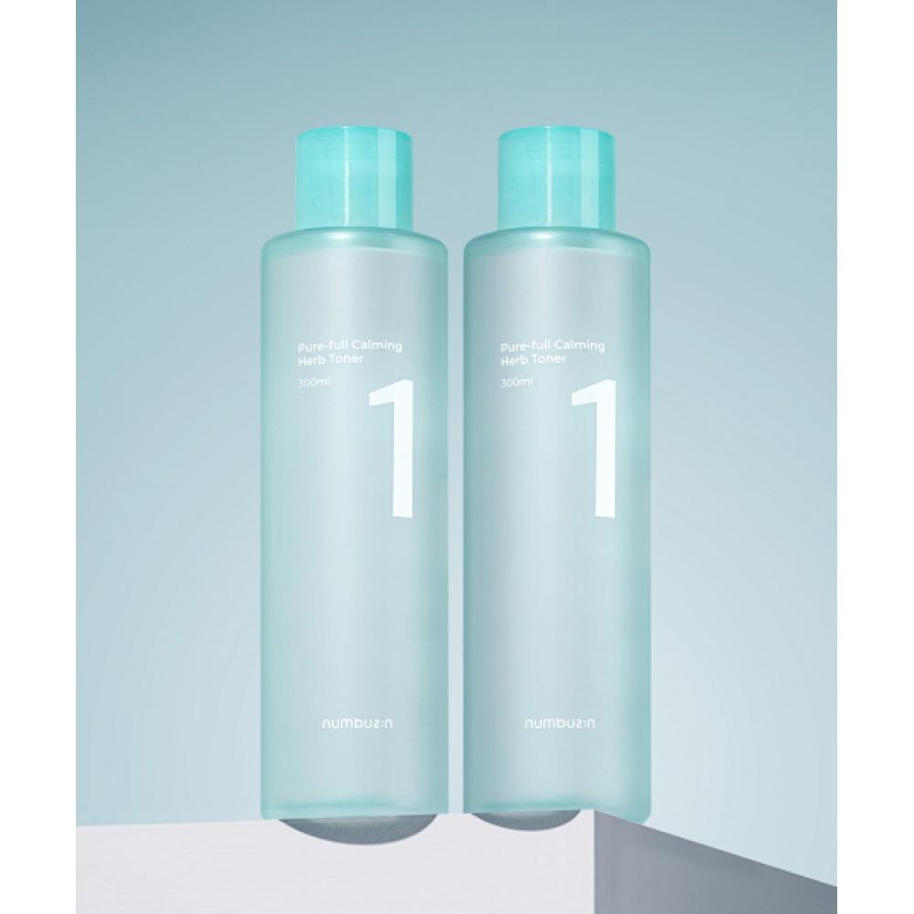 Numbuzin  1 Beruhigender Klarer Grüner Tee Toner 300ml X 2
