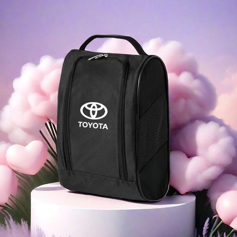 Car Logo Sneaker Bag Travel Outing Shoes Storage Tool For Toyota Corolla Yaris Prius CHR Aygo Camry Auris Avensis Land Cruiser 4