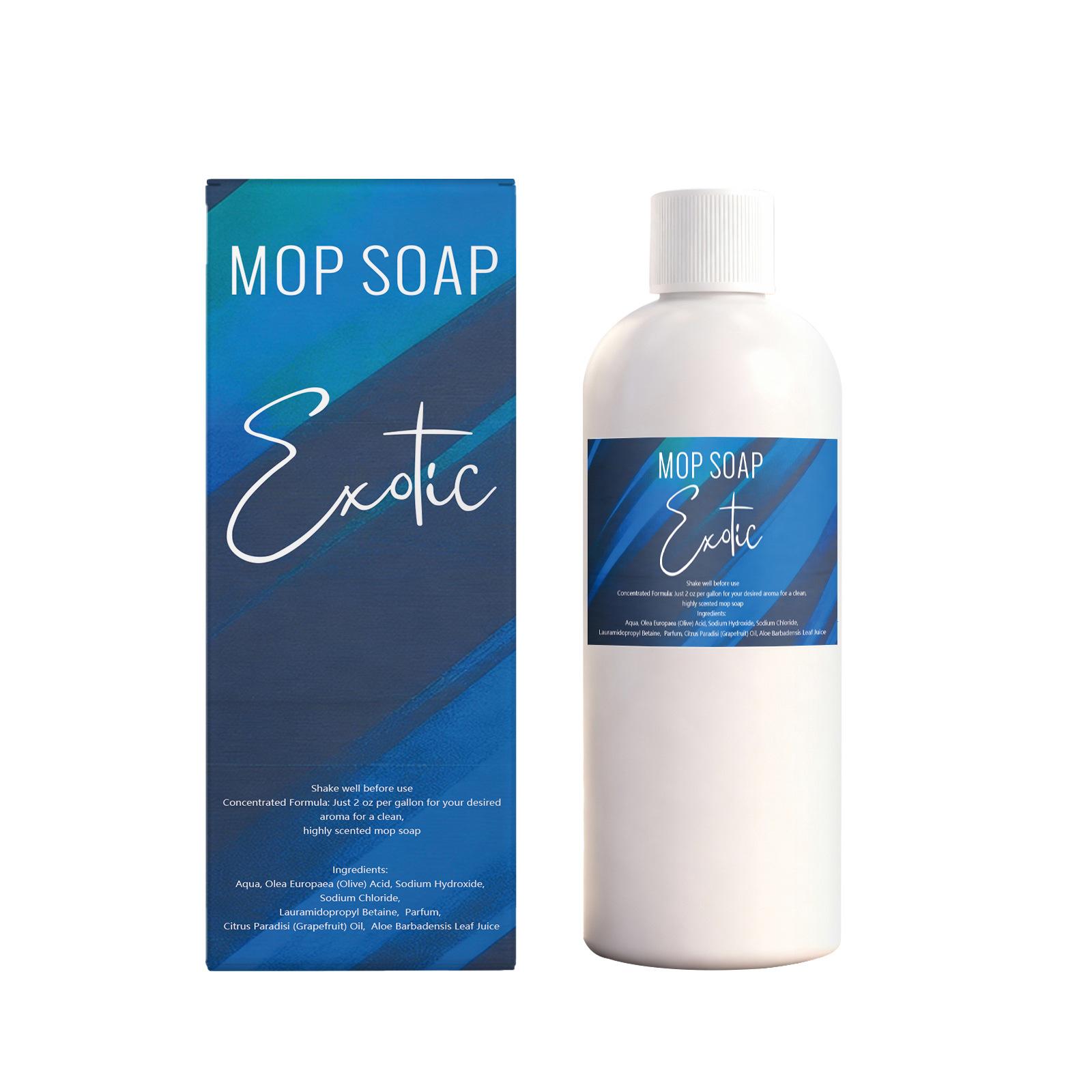 

Mop Soap Exotic Floor Cleaner Concentrated Liquid Solution for Mop and Floor Cleaning 120ml Suitable for Various Floor Types and Surfaces one size