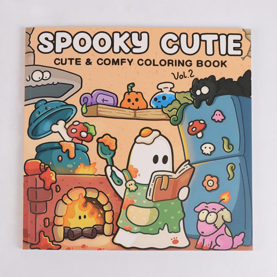 

Жутковатая милашка: Том. 2 Раскраски для взрослых и подростков с милыми жуткими существами в уютные моменты для релаксации StyleA