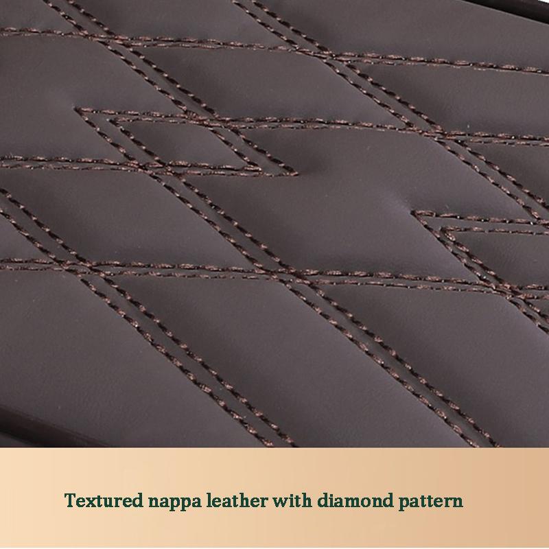 Car Center Console Cushion , Universal Leather Waterproof Armrest  Cushion ,Comfortable Car Decor Accessories Fit for Most Cars