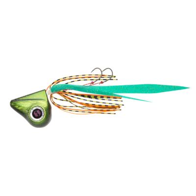 DAIWA Tairaba Kouga Bay Rubber Free Current Breaker 200g Holo Green Lure