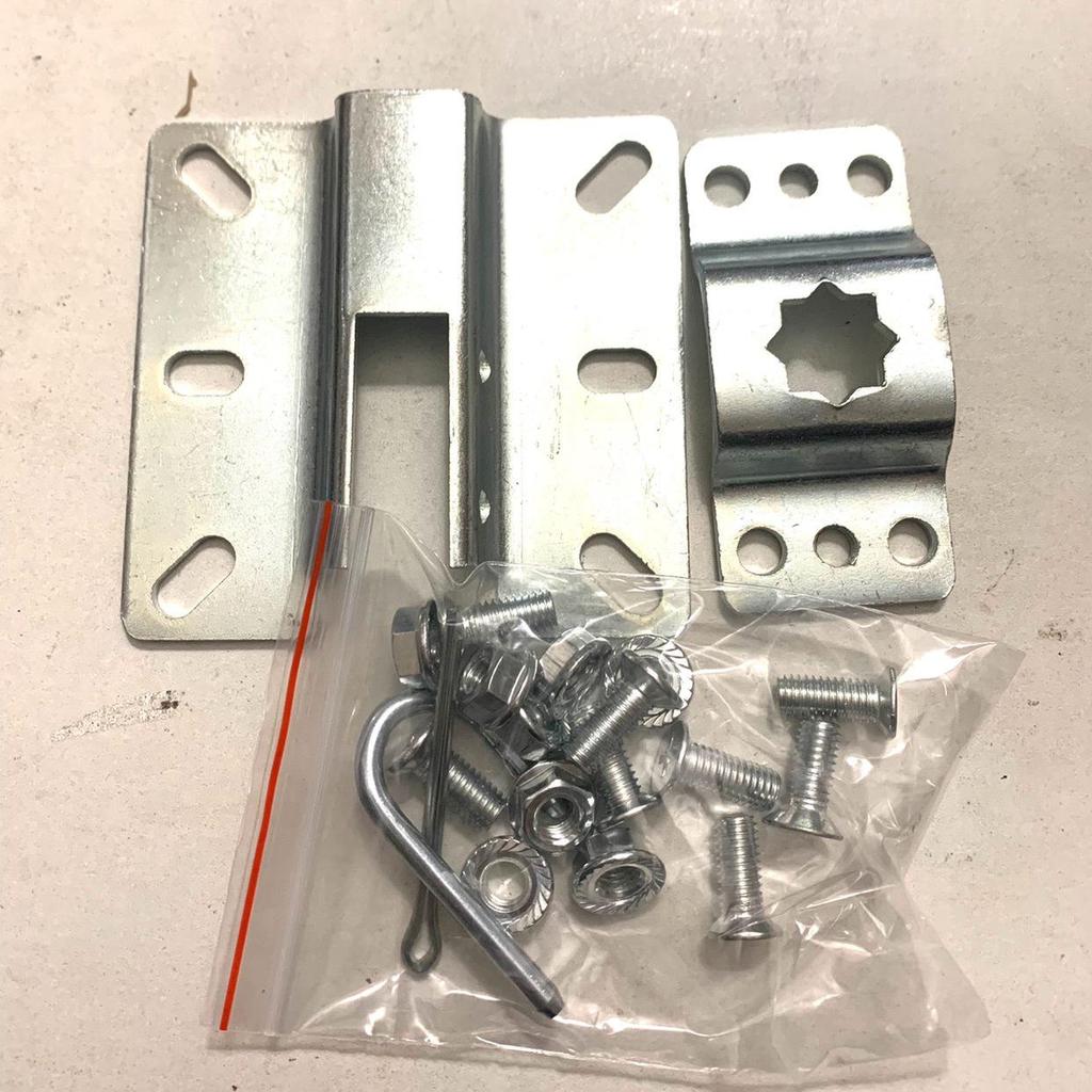 Electric Roller Shutter Tubular Motor Accessory Set: Side Plate, Plum Blossom Bracket, U-Bracket, Hand Crank Connector