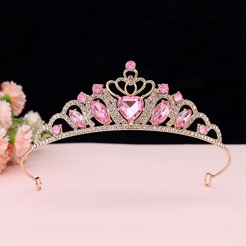 Bridal Crown European and American Baroque Bridal Headwear Birthday Adult Ceremony Crown New Hair Accessories