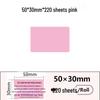Jingchen B3S P50 T260 Food-Grade Waterproof Thermal Label Paper