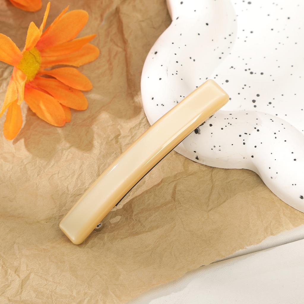 AWAYTR Retro Amber Bow Duckbill Hairpin Brown Acrylic Hair Clips Valentine Headwear Girl Hair Accessories Festival Gift