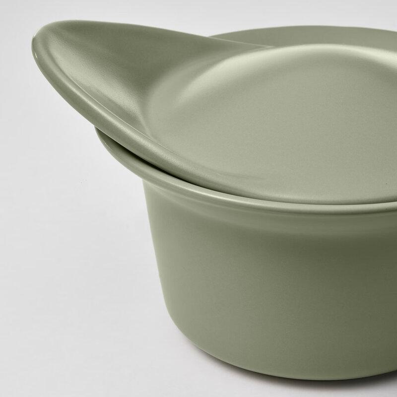 IKEA FÄRLIK KLOK Ceramic Dish with Lid