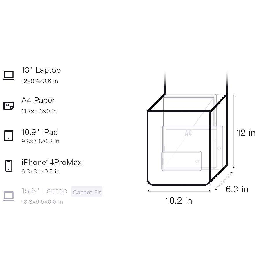 New COACH Dempsey Canvas With Leather Bucket Bag, Backpack Medium Size Women's Ebony & Dark Wood Color CH326-IME7V