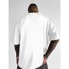 New Men's Trendy Loose-Fit Round Neck T-Shirt - Casual Daily Cool Short Sleeve with Funny Cartoon Print - Versatile Sporty Comfortable Fashion