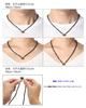 Colantotte THEO Necklace LUSSO Black 48cm