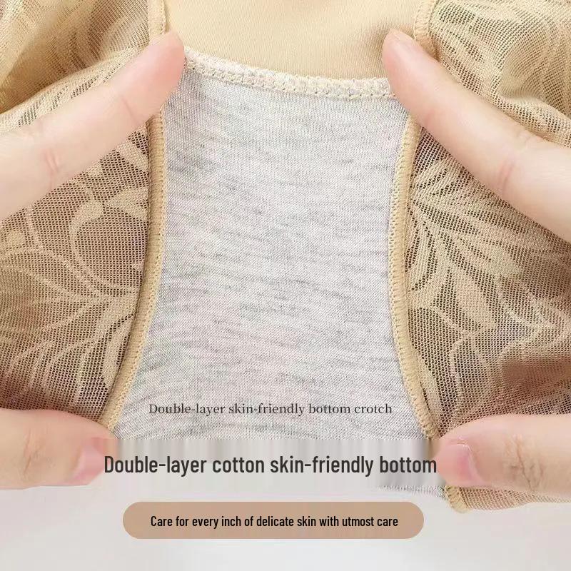 High Waist Ice Silk Tummy Control Panties & Seamless Body Shaper Leggings for Women