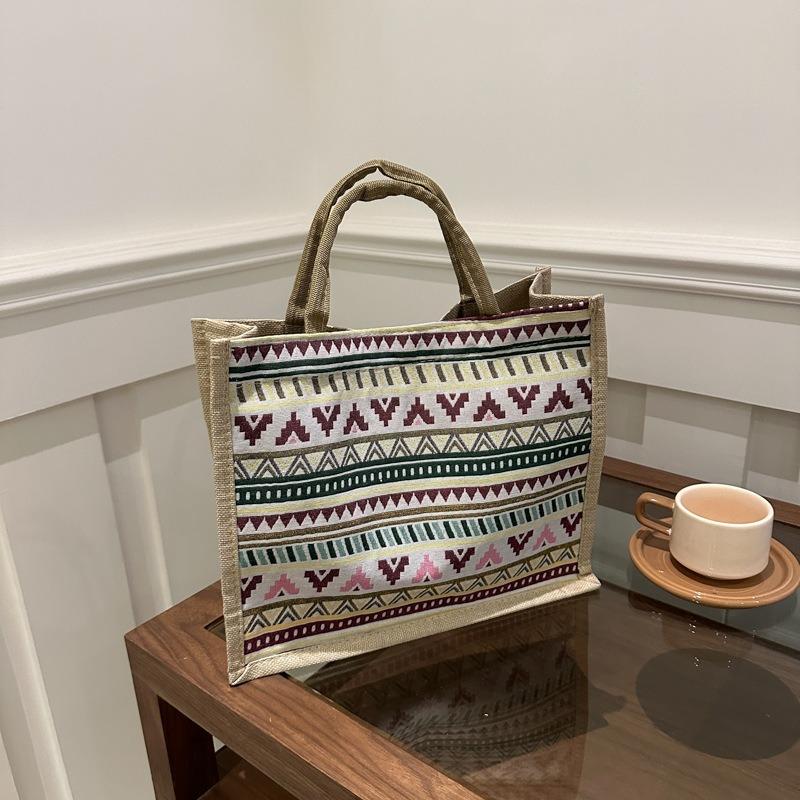 

Сумка National Wind из хлопка и льна, модная, повседневная, модная сумка, женская сумка