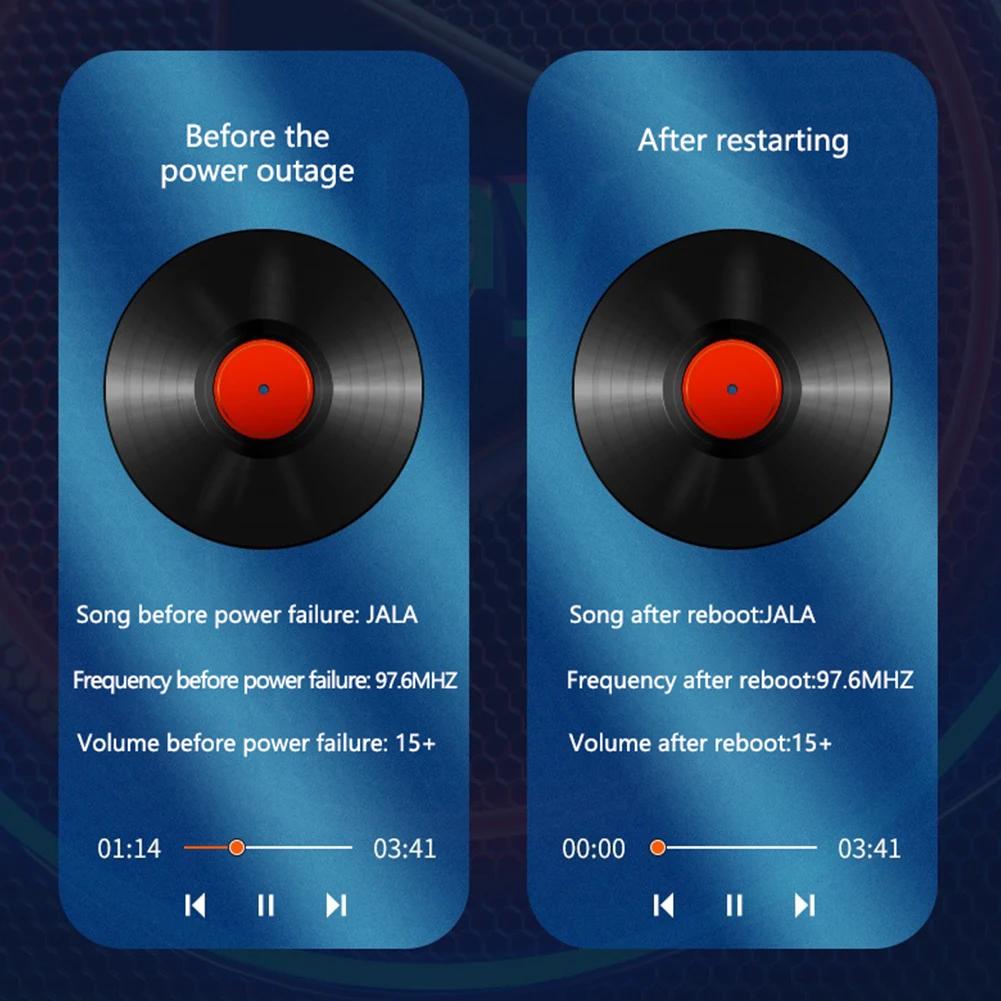 3.1A Autotelefonladegerät Quick Charge 3.0 PD Schnellladung USB-Autoladegerät U-Disk MP3-Player Bluetooth 5.0 FM-Transmitter