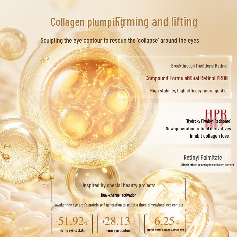 Linqingxuan Camellia Anti-Wrinkle Repair Essence Oil & Eye Essence Gift Set