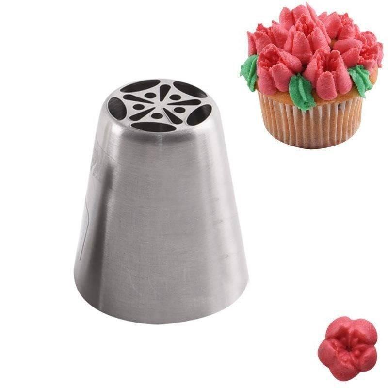 Ruská cukrářská špička Ocelová špička na zdobení Zdobítko Tulipán