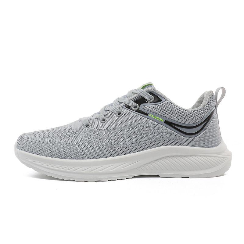 Quanzhou Running Shoes Four Seasons Mesh Soft-soled Sports Shoes Comfortable Casual Shoes Lightweight Breathable Shock-absorbing Running Shoes