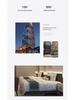 40 Count High-Quality Cotton Bedding Set: Includes Duvet Cover and Fitted Sheet - Luxurious White, Ideal for Hotels and Homestays.