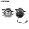 Pair LED Fog Lights for Toyota RAV4 RAV 4 2009-2012 Car Headlights Foglights Wiring Harness Grilles Switch Accessories