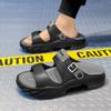 Men's Trendy EVA Cross-Strap Sandals – Thick Sole for Outdoor Sports & Beach