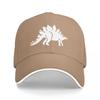 Dinosaur Sandwich Brim Baseball Cap Adjustable Hip Hop Hat Lightweight Printed Unisex Casual Outdoor Daily Accessories Gift