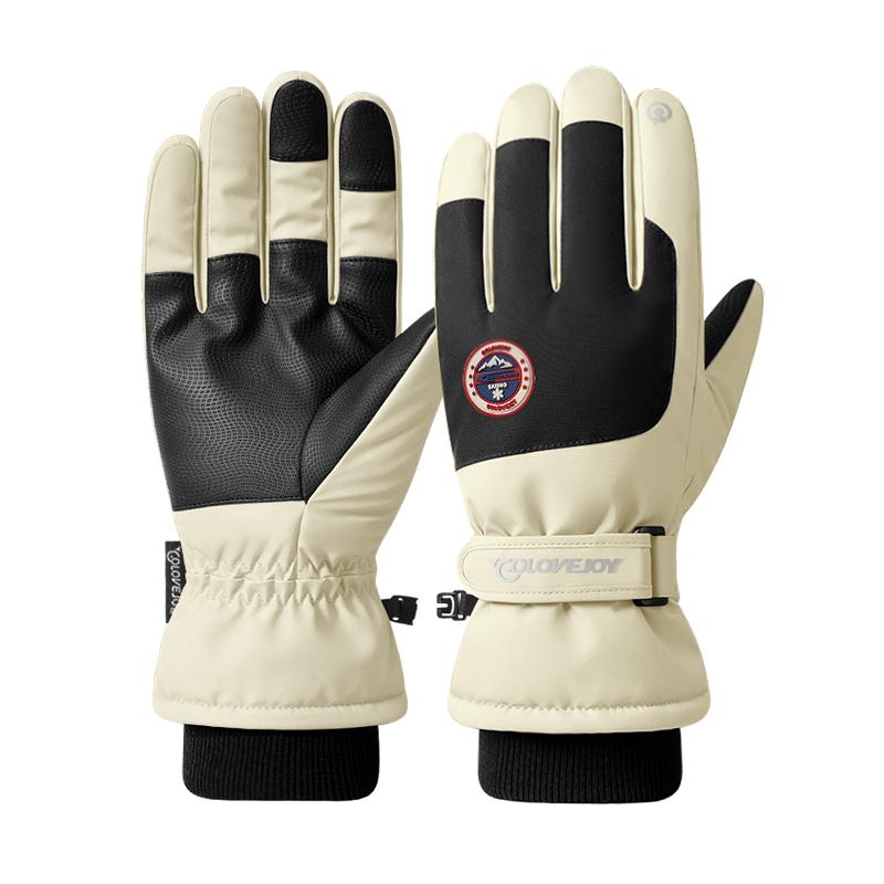 Both Male and Female Winter Ski Gloves Waterproof Ultralight Snowboard Gloves Motorcycle Biking Snow Keep Warm Windproof Glo Practical Use