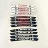 Nouveaux Autocollants Jante de Roue pour Abarth 595 695 124 Spider Emblème Logo de Voiture Badges Autocollants Accessoires Fiat 500 Panda Tipo Doblo Ducato