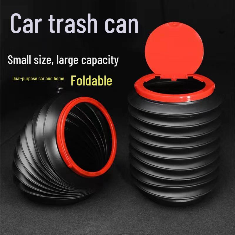 Multifunctional Foldable Car Trash & Storage Bucket
