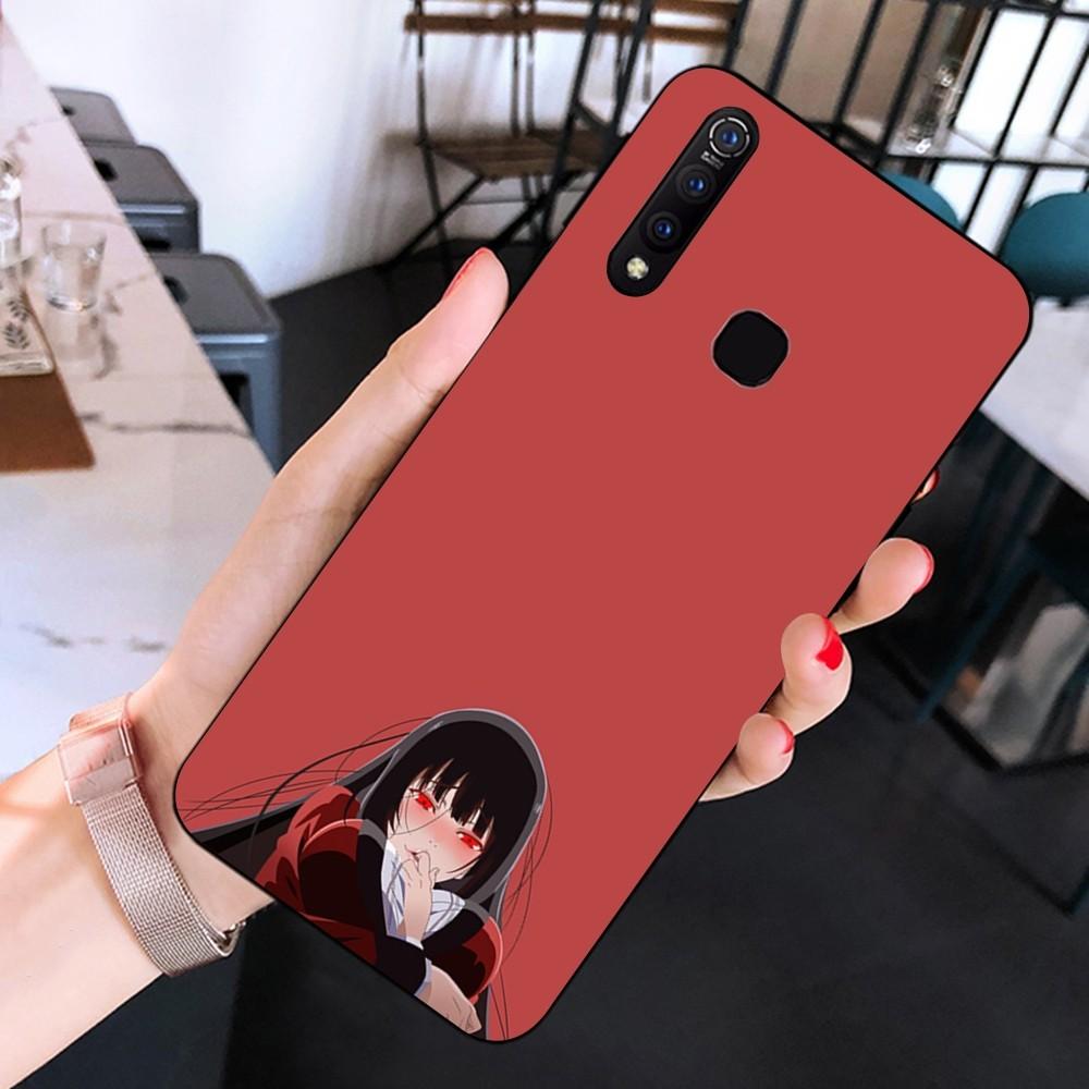 Japanese Anime Kakegurui Jabami Yumeko Phone Case For Huawei Y9 6 7 5 Prime Enjoy 7s 7 8 plus 7a 9e 9plus 8E Lite Psmart Shell