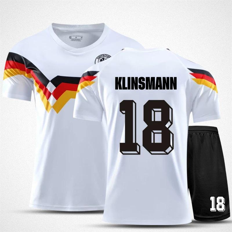 1990 Germany Jersey #18 with Team Badge 20