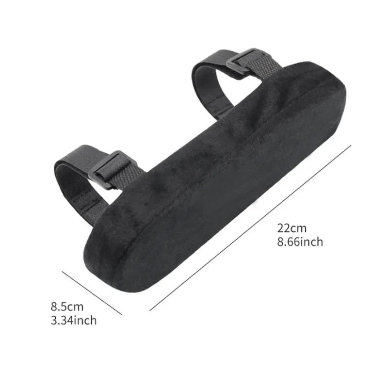 1/2Pcs Armrest Pads for Office Chair Car Elbow Support Cushion Memory Foam Arm Pressure Relief Pads Armrest Cover Cushion Pad