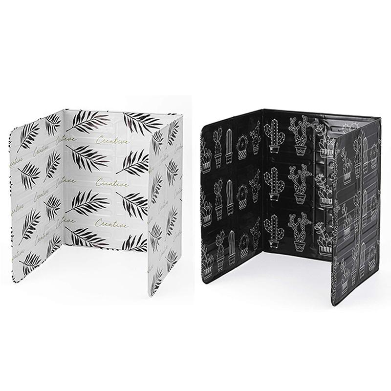 Aluminum Foil Gas Stove Baffle Kitchen Oil Plate Foldable Frying Pan Oil Splash Protection Screen Kichen Accessories