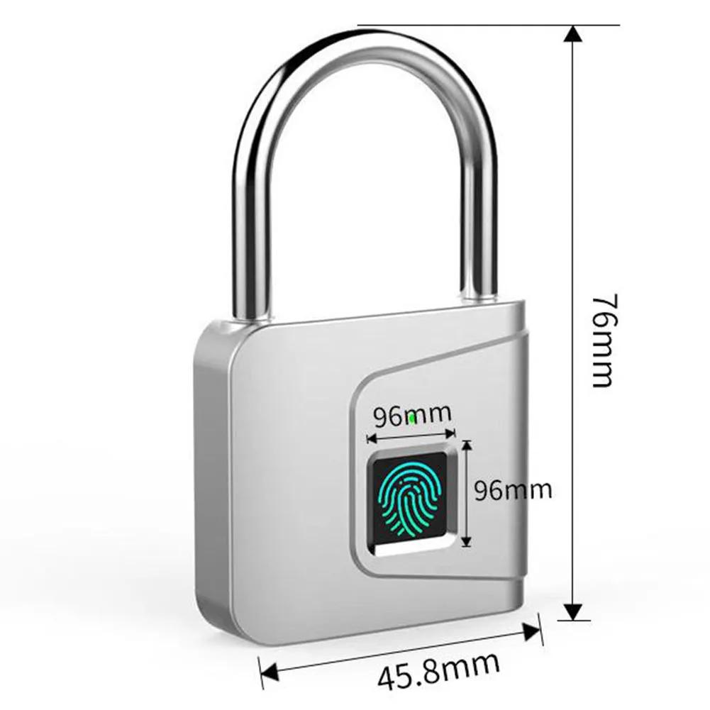Exclusive Key Fingerprint Lock Lock With Fingerprint Long Battery Life One-touch Unlock Semiconductor Fingerprint Chip