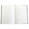 Collins Hard Cover Feint Ruled Notebook 144 Pages A6 (Blue)