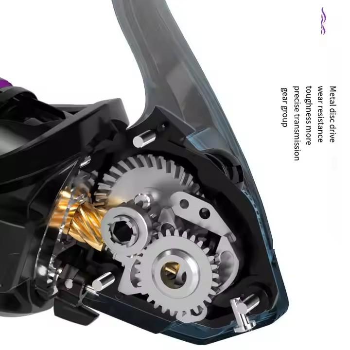 Saltwater Spinning Long Cast Fishing Reel with Anti-Corrosion Metal Body Stream/Lake Use Bulk Supply Option for Retailers