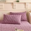 2pcs Skin-friendly Milk Fleece Pillows Cover Solid Color Pillow Protecter Pillowslip  Dormitory