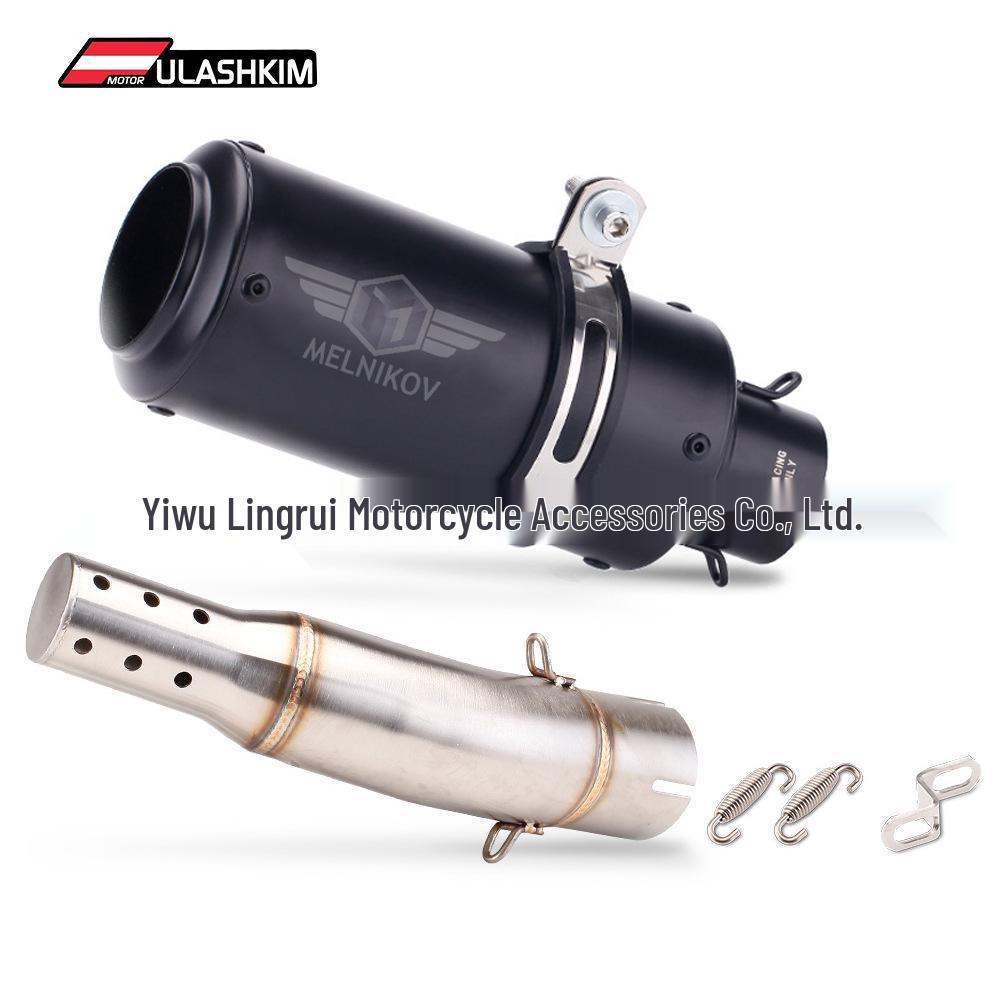 Stainless Steel Mid-Pipe for CFMoto NK400 Motorcycle Exhaust Modification